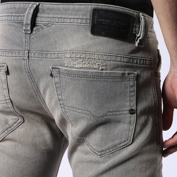 diesel gray jeans